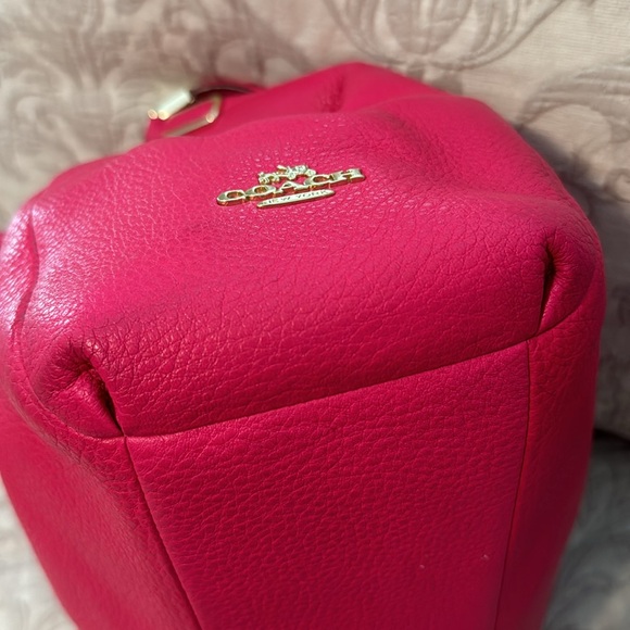 EUC Coach Madison Phoebe Hot Pink Shoulder Bag - Picture 9 of 16